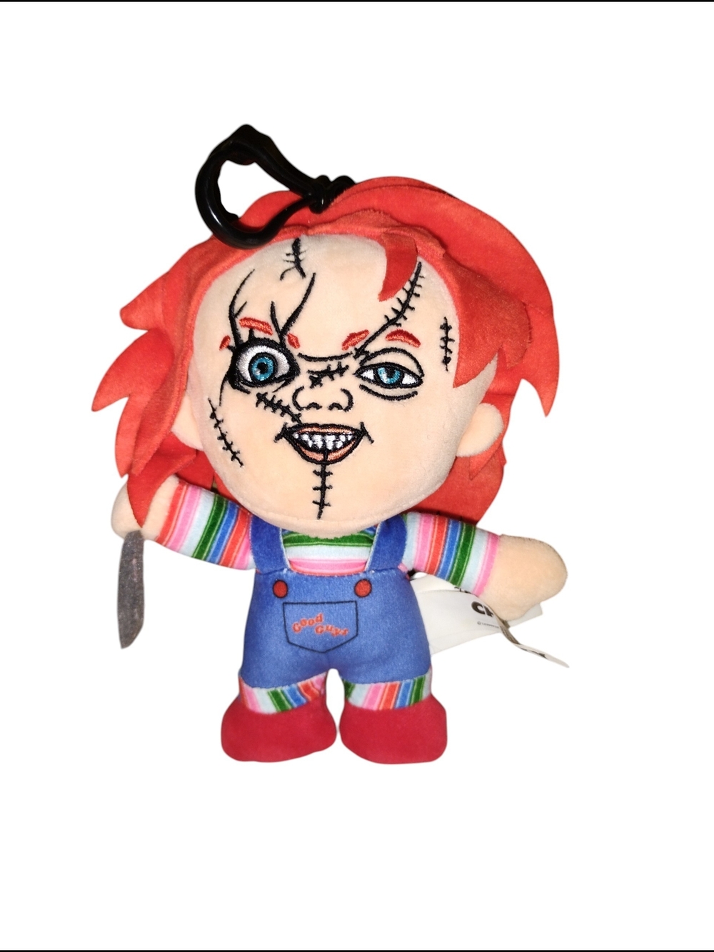2023 Chucky Plush Keychain - Red Hair Horror Doll